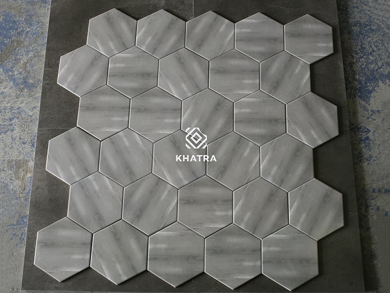 Gạch lục giác gỗ N23289