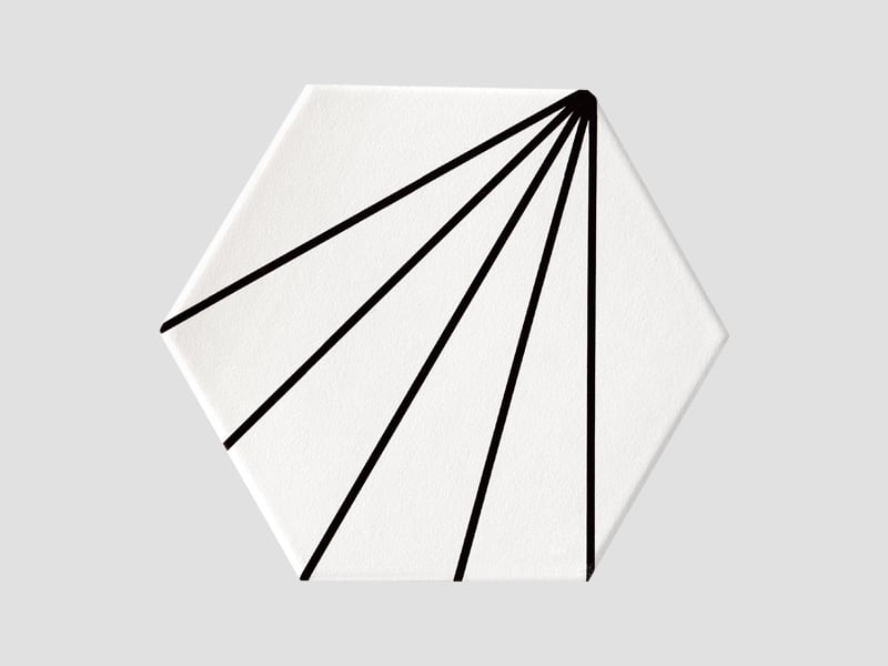 Mẫu gạch lục giác 3D038