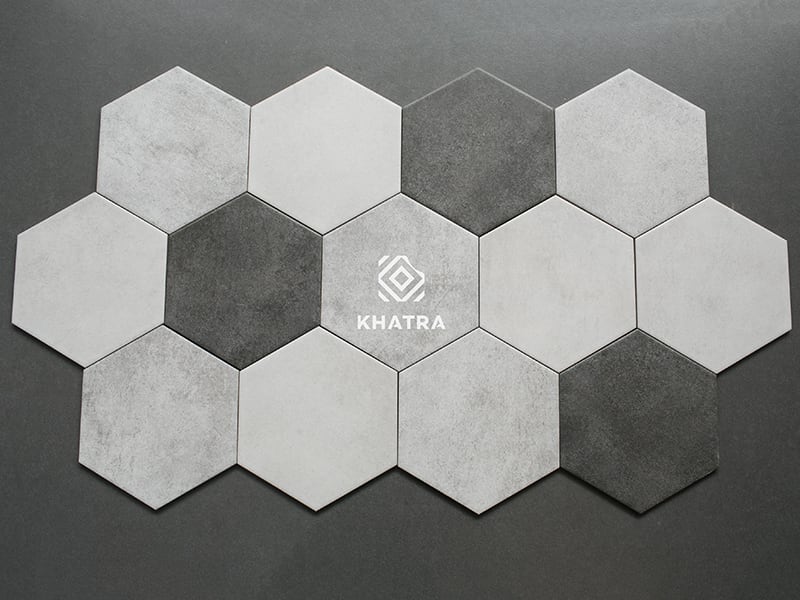 Cement Bộ gạch lục giác Cement