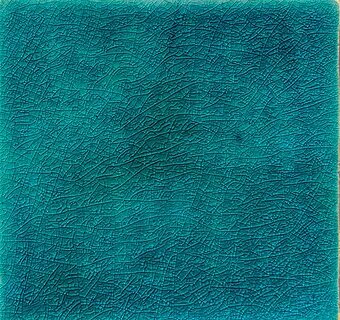 Turquoise Crackle II handmade tiles Turquoise Crackle II handmade tiles