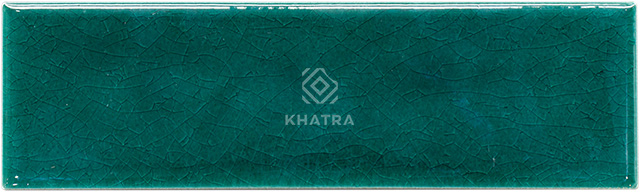 Gạch thẻ men rạn Emerald Green - 200x60