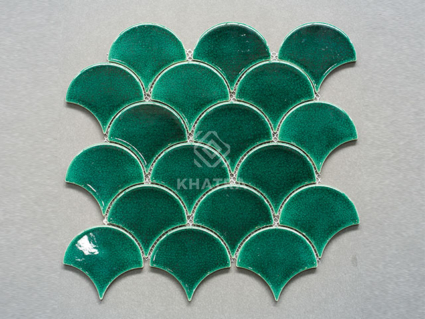 Gạch vảy cá Emerald Green Gạch vảy cá Emerald Green