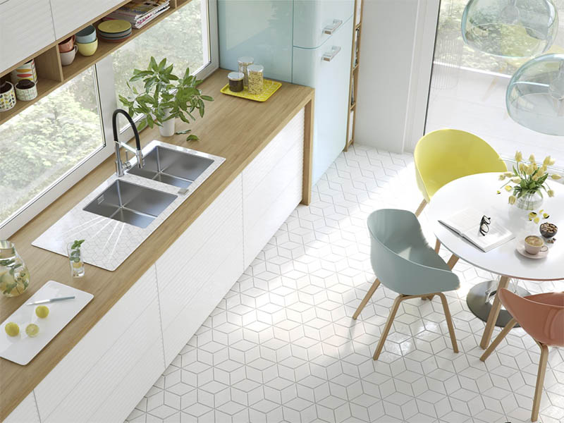 hexagon-tile-floor-kitchen