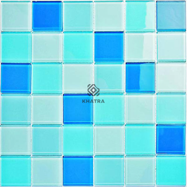 Gạch Mosaic KHA-BLH1957C lát hồ bơi