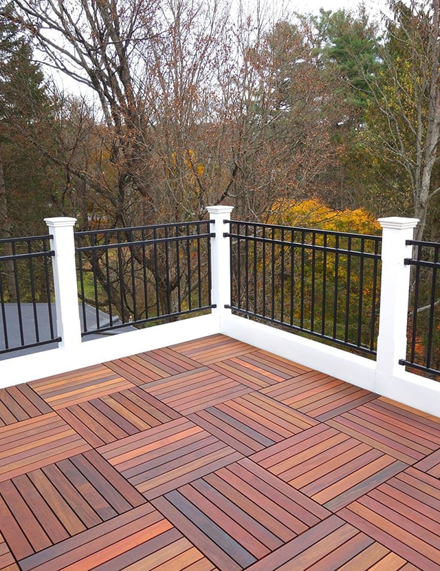 Rooftop terrace and balcony tiles
