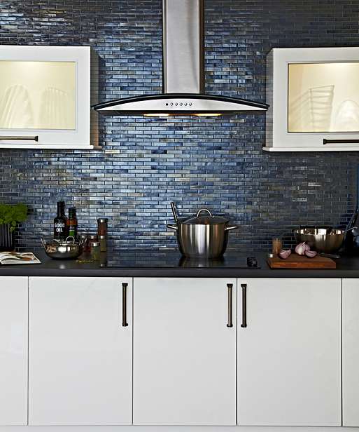 Gạch Mosaic ốp tường bếp
