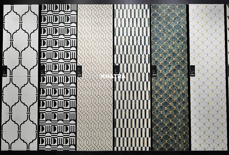 600x1200 patterned tile