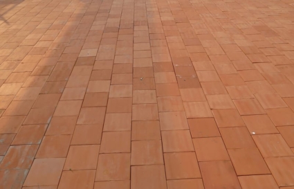 Gạch Tuynel Đồng Nai lát sân Gạch Tuynel Đồng Nai lát sân