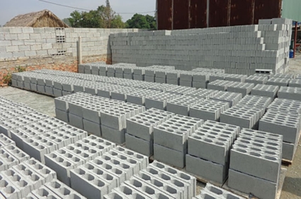 Gạch Block bê tông Gạch Block bê tông