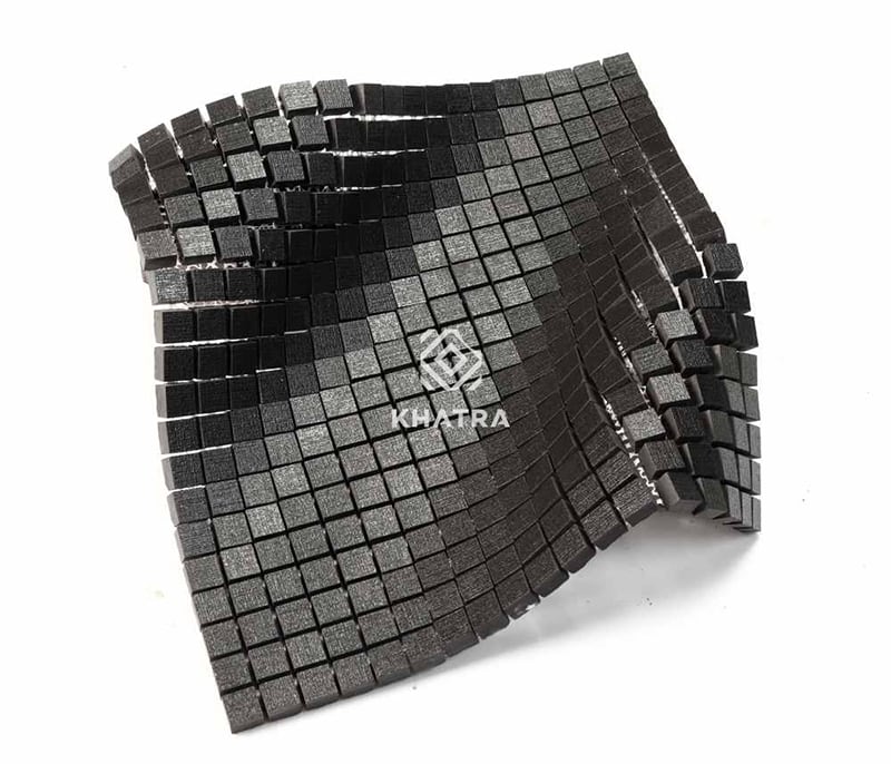 Gạch Mosaic Super Black