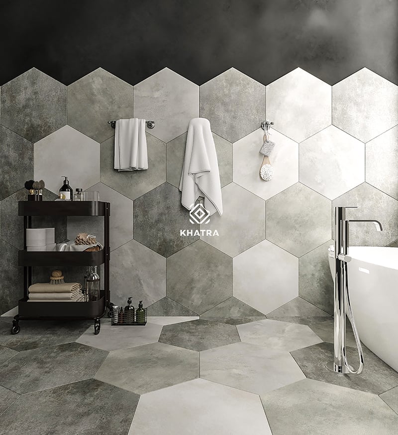 Phối gạch lục giác L65203-L65204-L65211