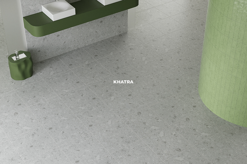 Gạch Terrazzo D6621 lát nền phòng tắm