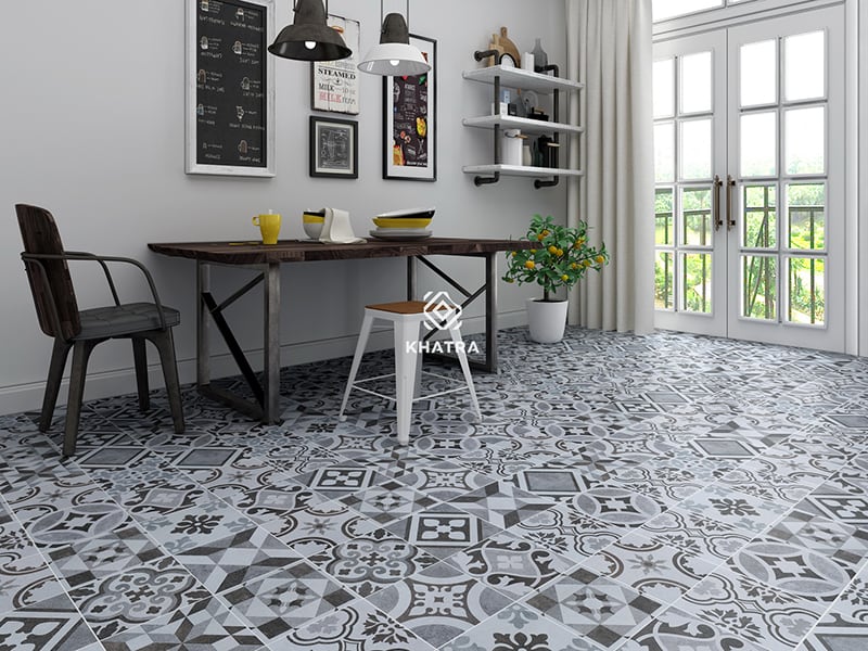 Gạch bông 200x200 - KHA31 lát nền