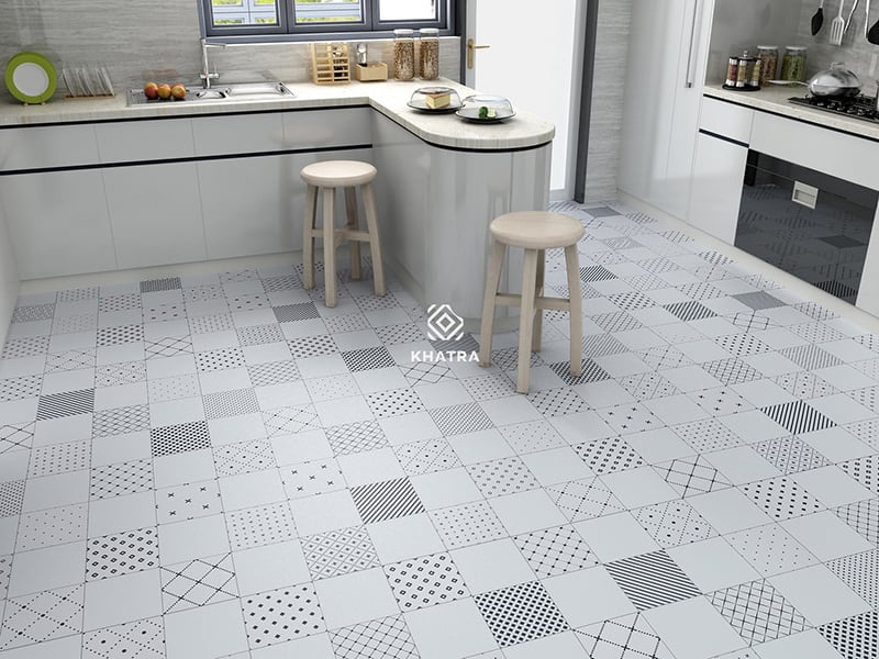 Gạch bông KHA032 lát nền