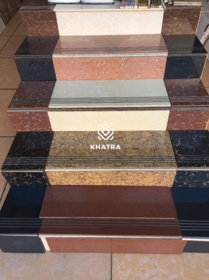 Các màu gạch Marble cầu thang