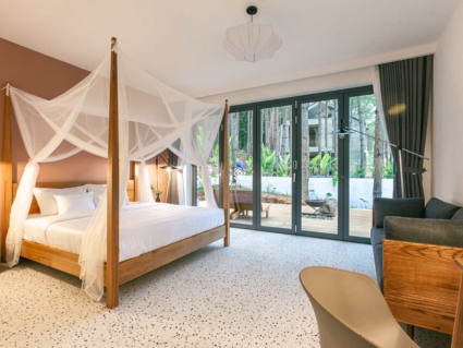 Gạch Terrazzo D6637 lát nền (hình thực tế)