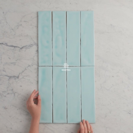 Thẻ gợn Baby Blue