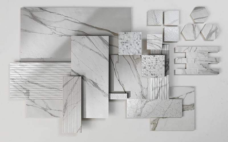 Các loại gạch Marble vân khói