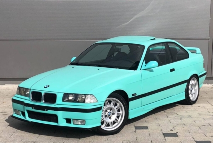 Mint Green BMW Individual E36 M3