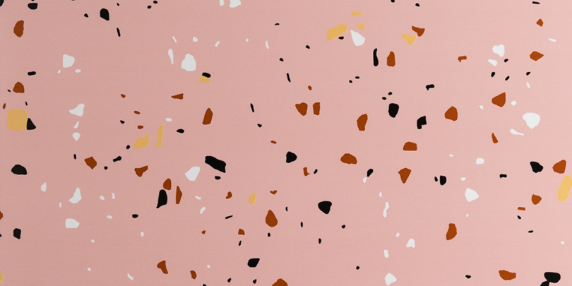 Map gạch terrazzo hồng TERA363