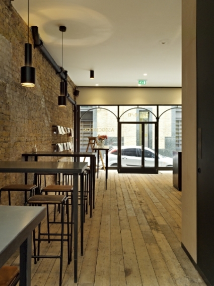 Quán cafe ở London theo phong cách Industrial Quán cafe ở London theo phong cách Industrial