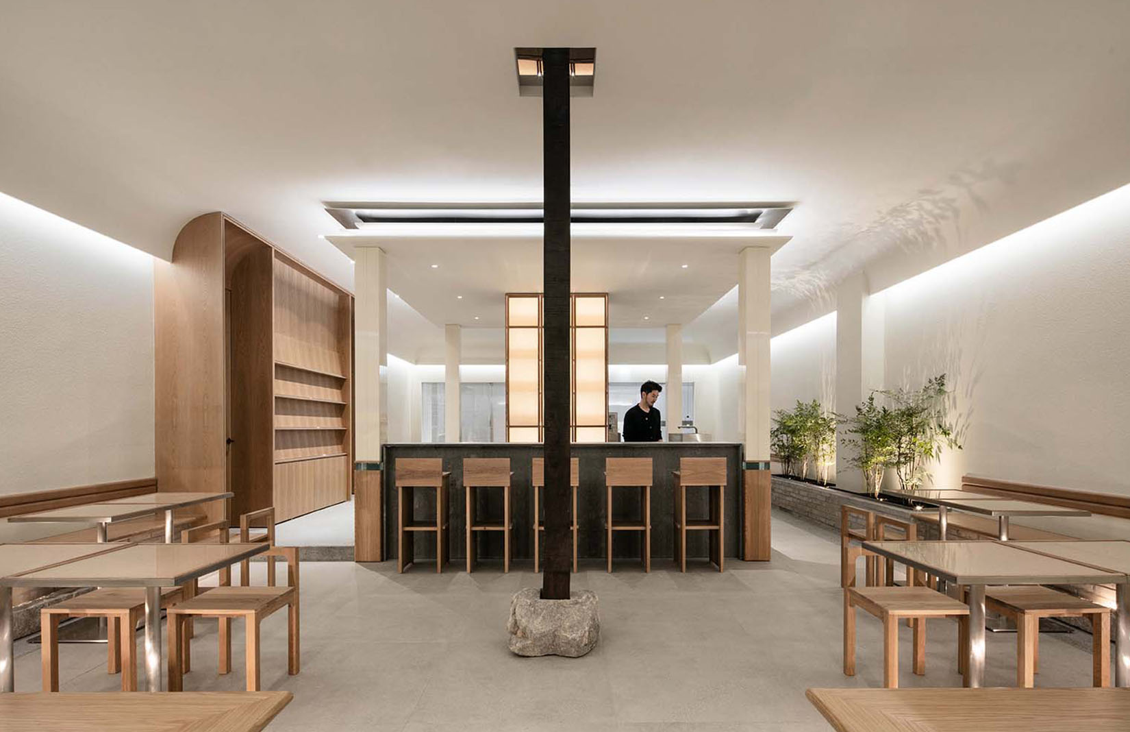 Thiết kế quán cafe theo phong cách Minimalist