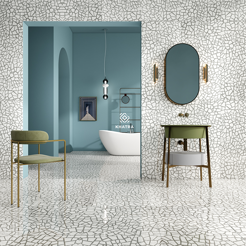 Gạch Terrazzo ánh kim KHTR-61288