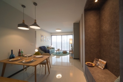 Căn hộ chung cư với thiết kế tận dụng ánh sáng tự nhiên