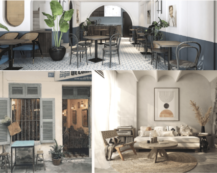 Phong cách thiết kế quán cafe