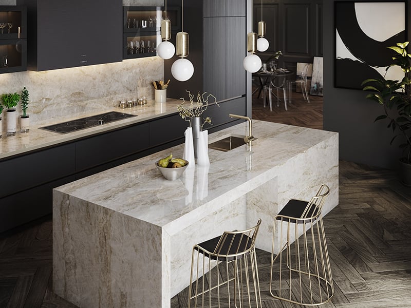 Đá ốp bếp và quầy bar