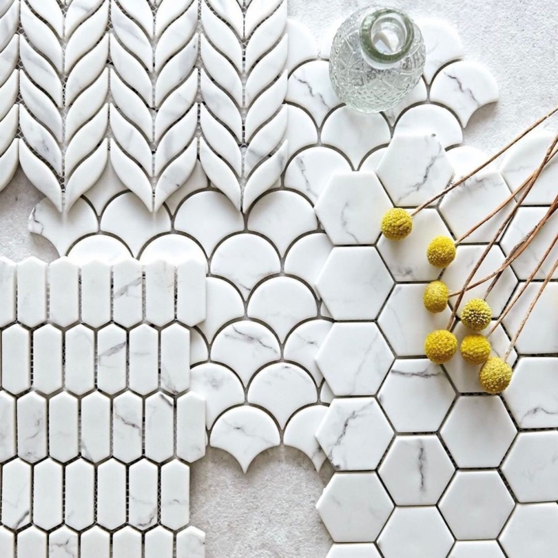 Các mẫu gạch Mosaic Marble Order