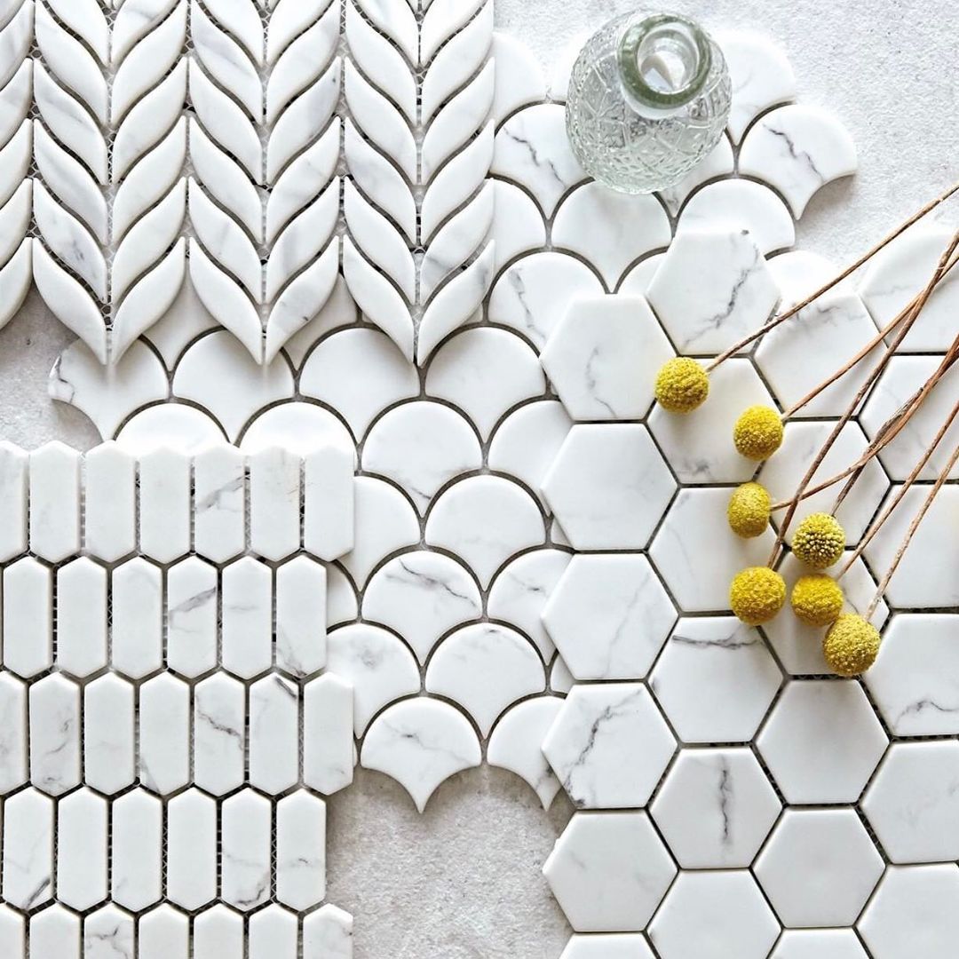 Các mẫu gạch Mosaic Marble Order
