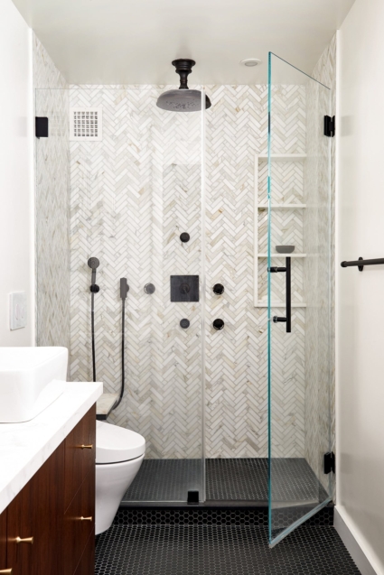 Gạch Mosaic đá ốp tường nhà vệ sinh Gạch Mosaic đá ốp tường nhà vệ sinh