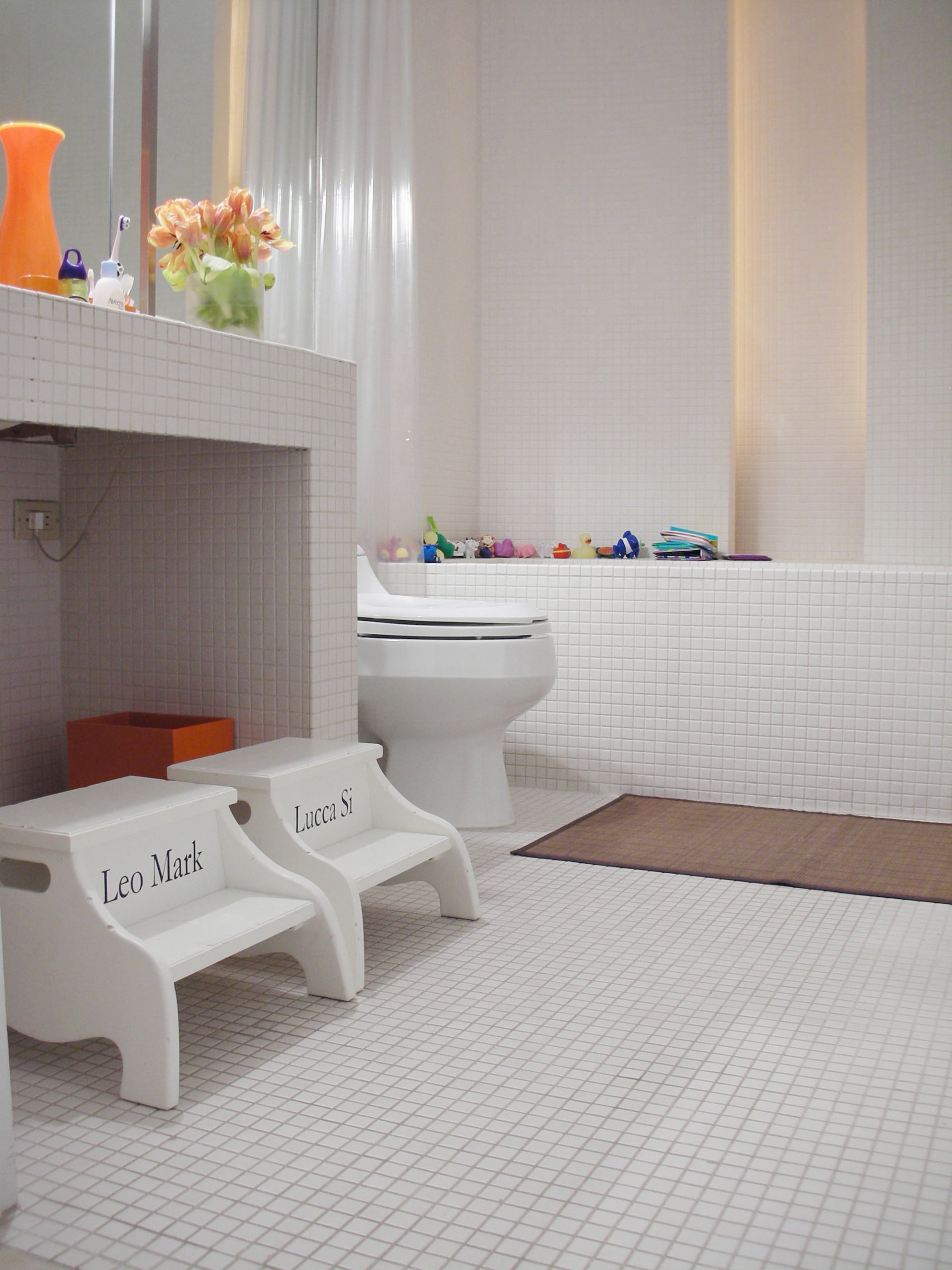 Gạch Mosaic Porcelain lát nền nhà tắm