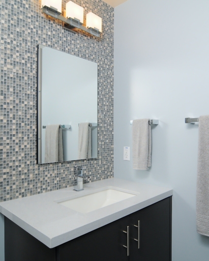 Gạch mosaic nhựa ốp tường nhà vệ sinh Gạch mosaic nhựa ốp tường nhà vệ sinh