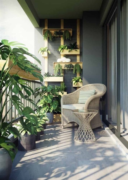 Thiết kế ban công căn hộ chung cư