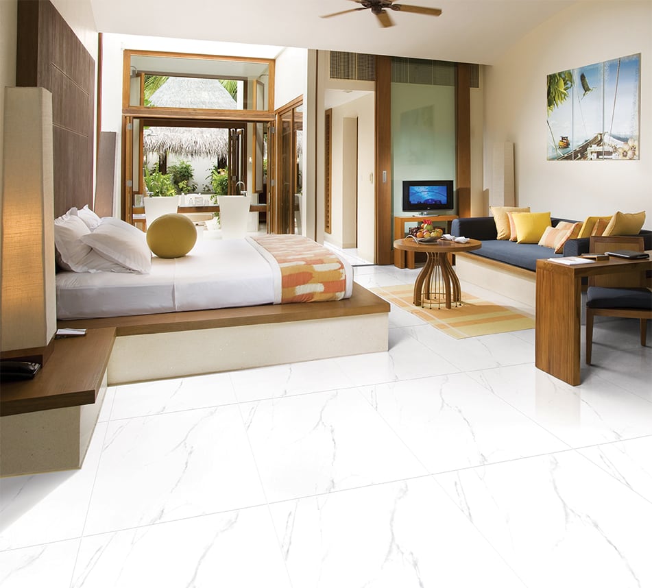 Gạch lát nền 80x80 Viglacera vân mây