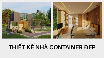 Thiết kế nhà container đẹp