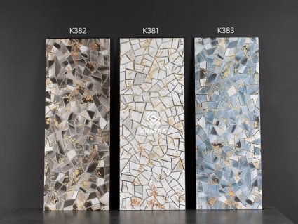 Bộ 3 mẫu gạch Terrazzo ốp tường 300x800