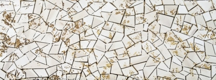 Map gạch terrazzo nhũ vàng K381