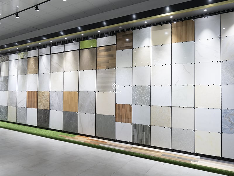 Showroom trưng bày gạch của Khatra tại Bến Tre