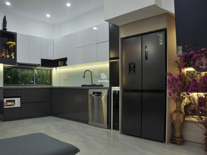 Gạch PS6202 lát nền bếp