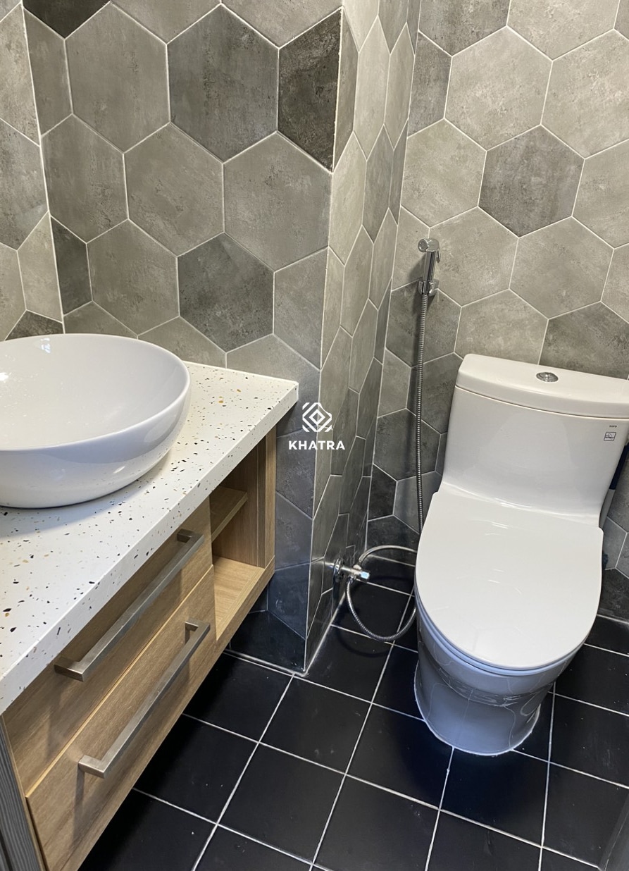Gạch lục giác FL ốp tường WC Gạch lục giác FL ốp tường WC