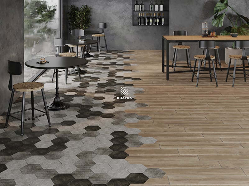 Bộ gạch lục giác FL23