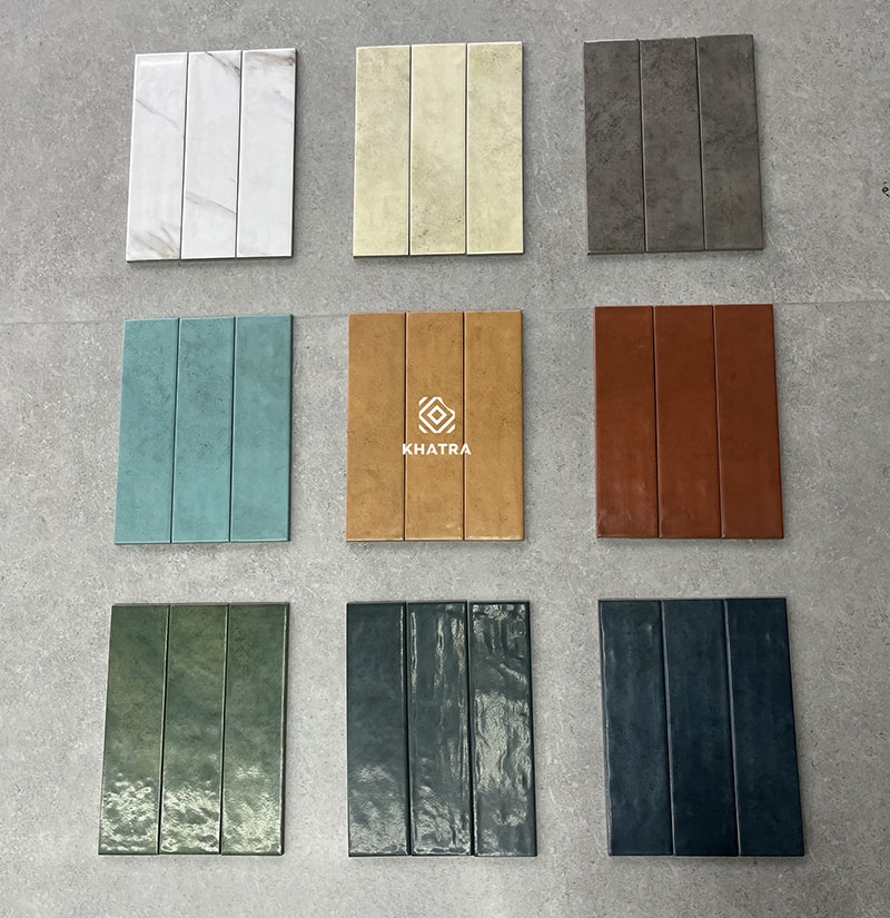 Gạch thẻ Porcelain lát nền