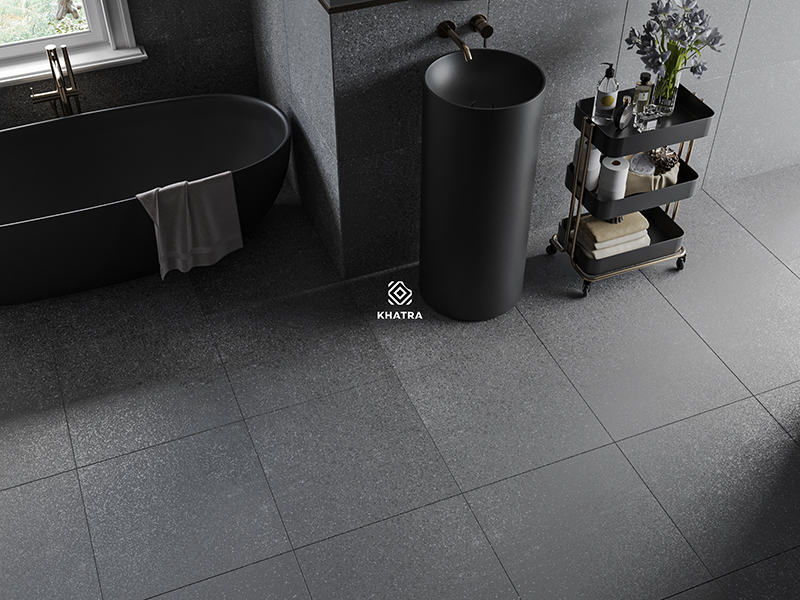 Gạch hiệu ứng KHA-16003 lát nền phòng tắm