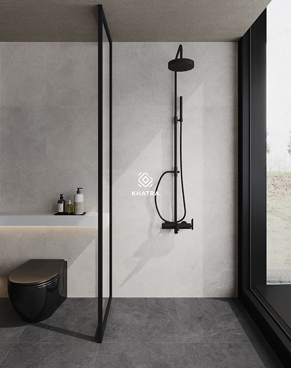 Gạch Alba ivory ốp tường phòng tắm