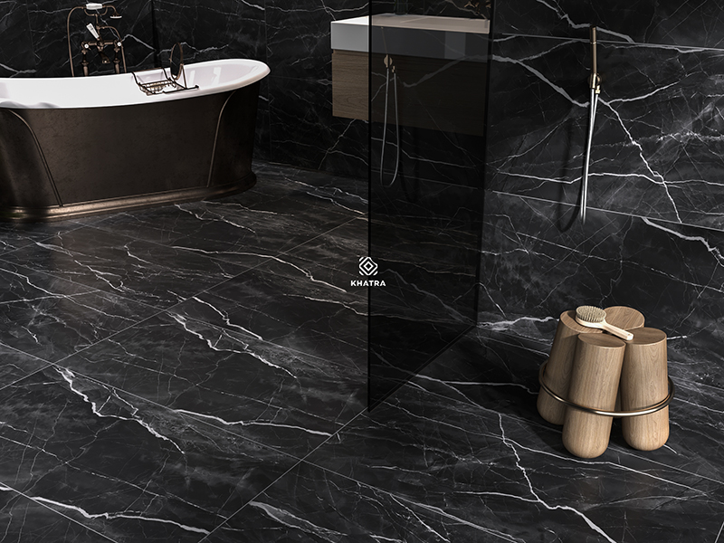 Gạch Marble KR-612616D lát nền phòng tắm