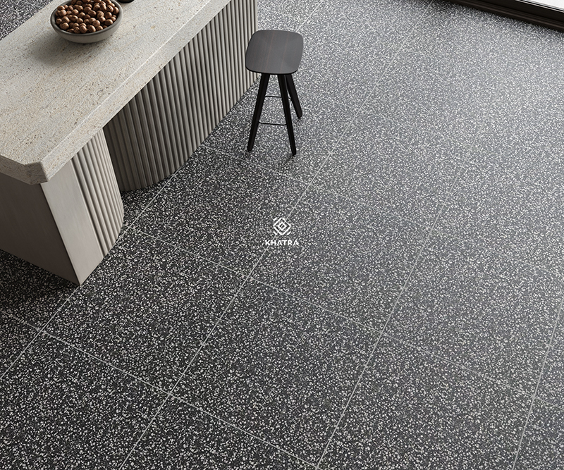 Gạch Terrazzo KR-B88237 lát nền nhà bếp
