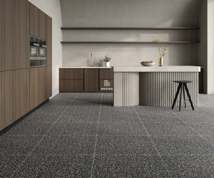 Gạch Terrazzo KR-B88237 lát nền bếp